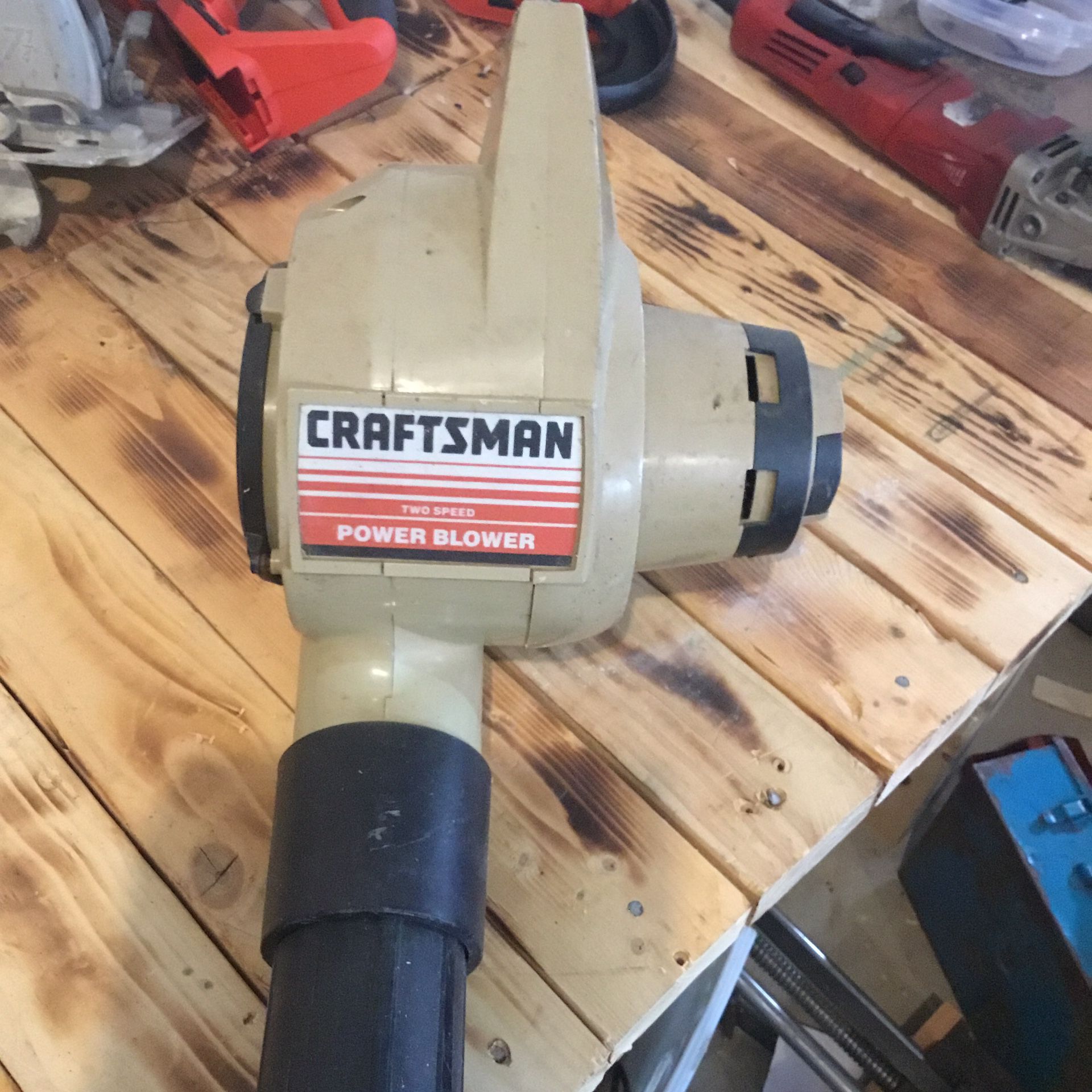 Sears craftsman leaf blower/grinder