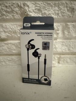 Ionix Magnetic Stereo Wired Earbuds