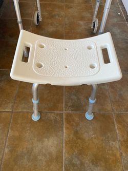 Folding Walker + Shower Chair