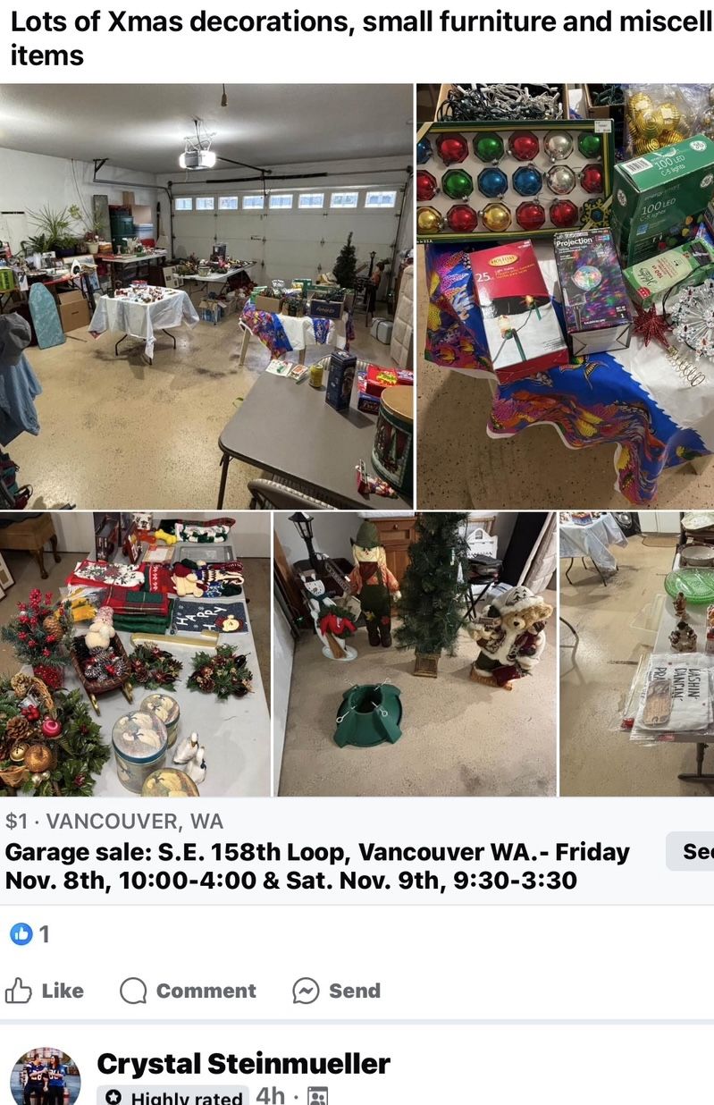 Garage sale