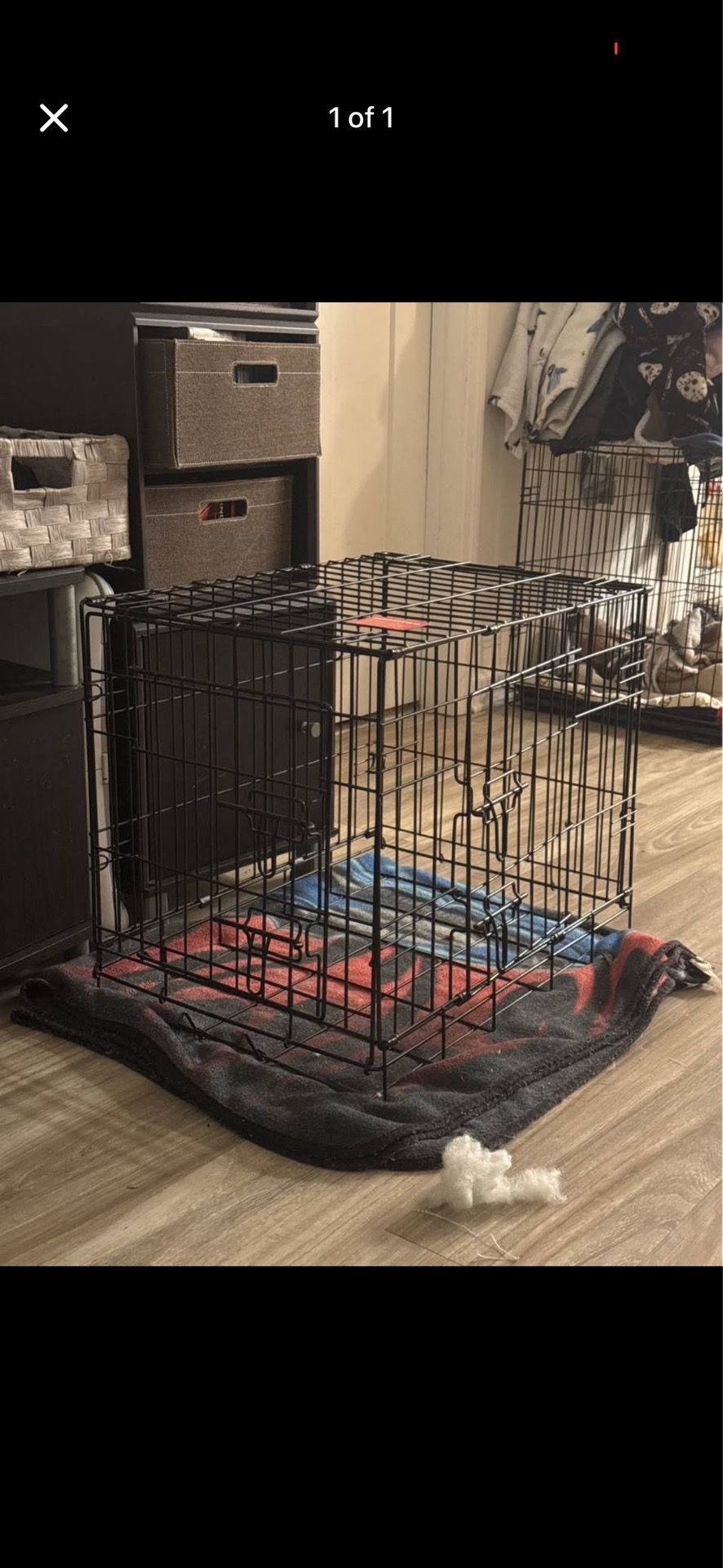 Small dog cage