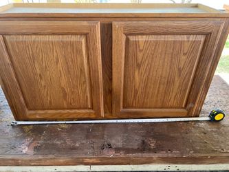 Oak ￼Wall Cabinet