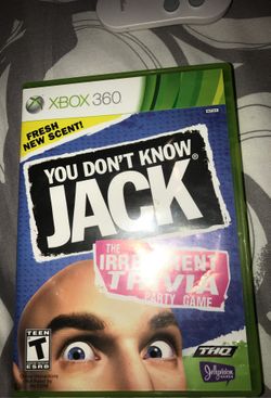 You don’t know jack the irreverent trivia party game , Xbox 360 ,