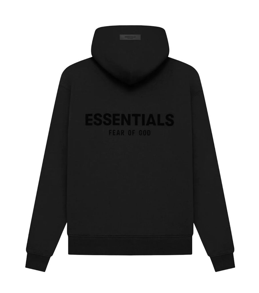 Essentials Fear Of God Hoodie SS22 Black