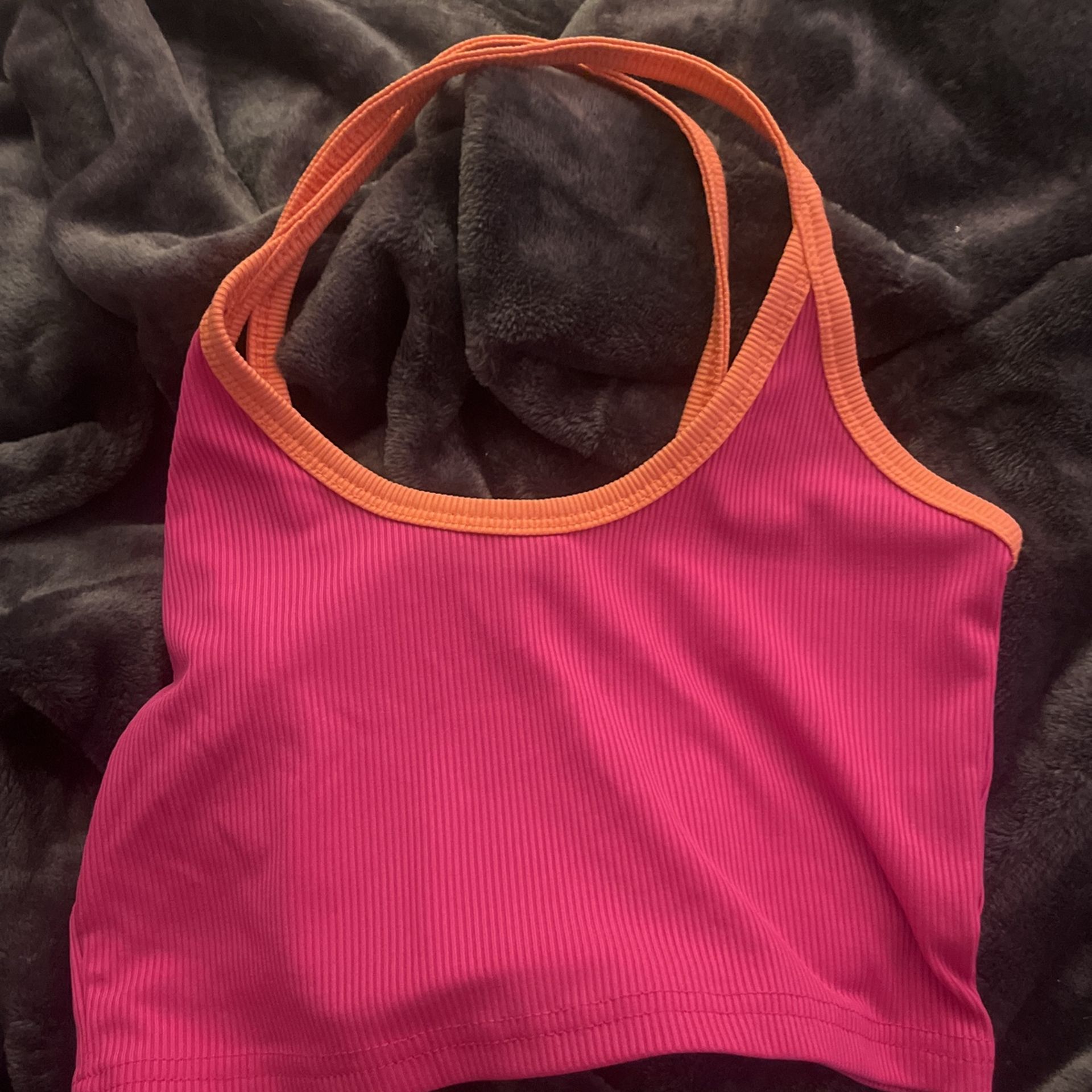 Cross Cross Back Halter Top