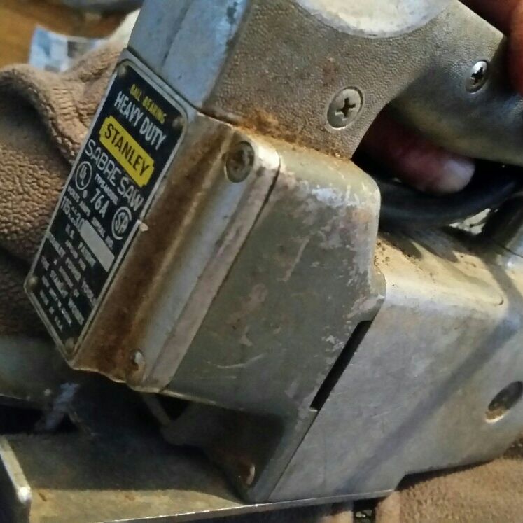 Vintage stanley Sabre Saw Model 76a Sold As Is Not Tested
