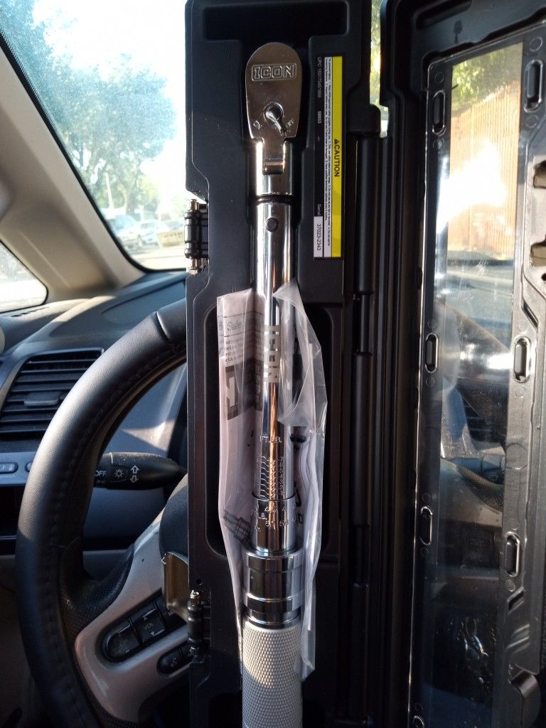 ICON PROFESSIONAL 3/8" FLEX HEAD TORQUE WRENCH 5-75 FT-LB $90