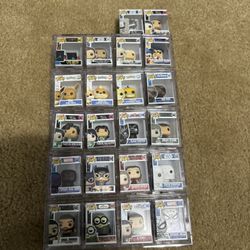 Funko Bitty Pop Mini Figures! Read Description!