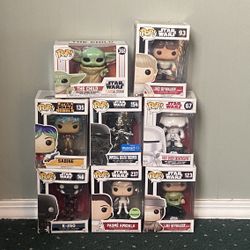 Star Wars Funko Pops 