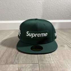 Supreme MLB Box Logo New Era 59FIFTY Oakland A’s – Green (7 3/4)