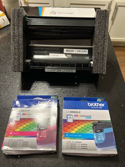 Brother LC406XL Ink Cartridges and LD DR630 Drum Unit