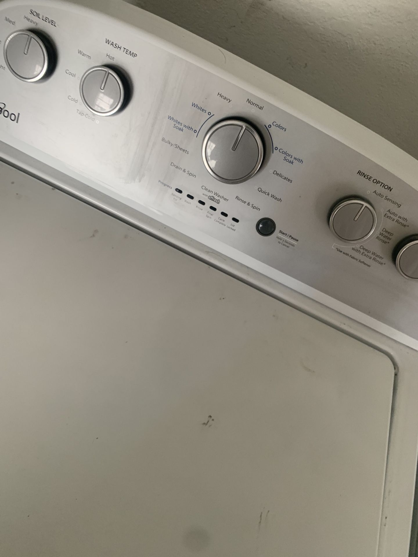Whirlpool Washer And Dryer 