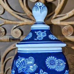 Bombay Covered Porcelain Dish