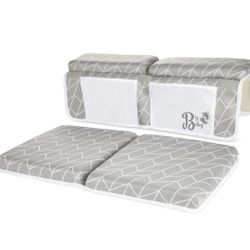 Baby Infant Bath Kneeler Mat & Elbow Rest. Cushion Protection Pad, Extra Wide & Thick for Comfort