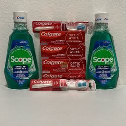 Colgate Optic White Bundle