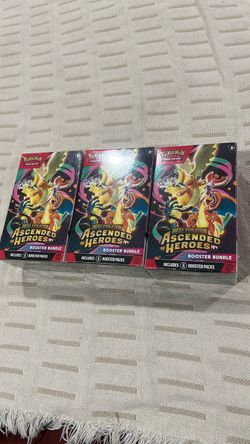 Ascended Heroes Booster Bundle