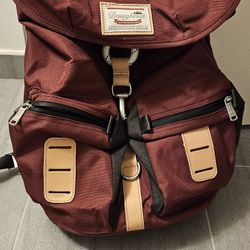 Doughnut Red Backpack 