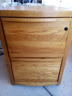 Wooden Drawer Filing Cabinet 