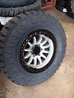 17x9 lock Rims 6x139 6x5.5 on 33 125017 mt