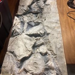 Aquadecor 55 Gallon 3D Aquarium Background WITH Suction Cups