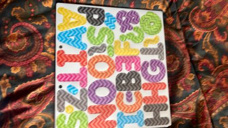 Magnetic Letters 87 pieces 2"