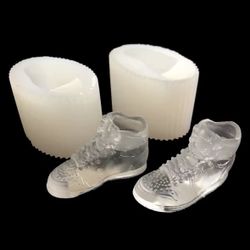 3D Sports Shoes Silicone Candle Mold
