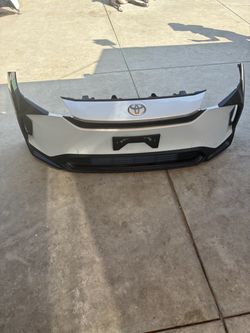 Toyota BZ4X Front Bumper Cover White