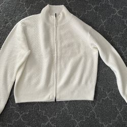 Soft White Cardigan