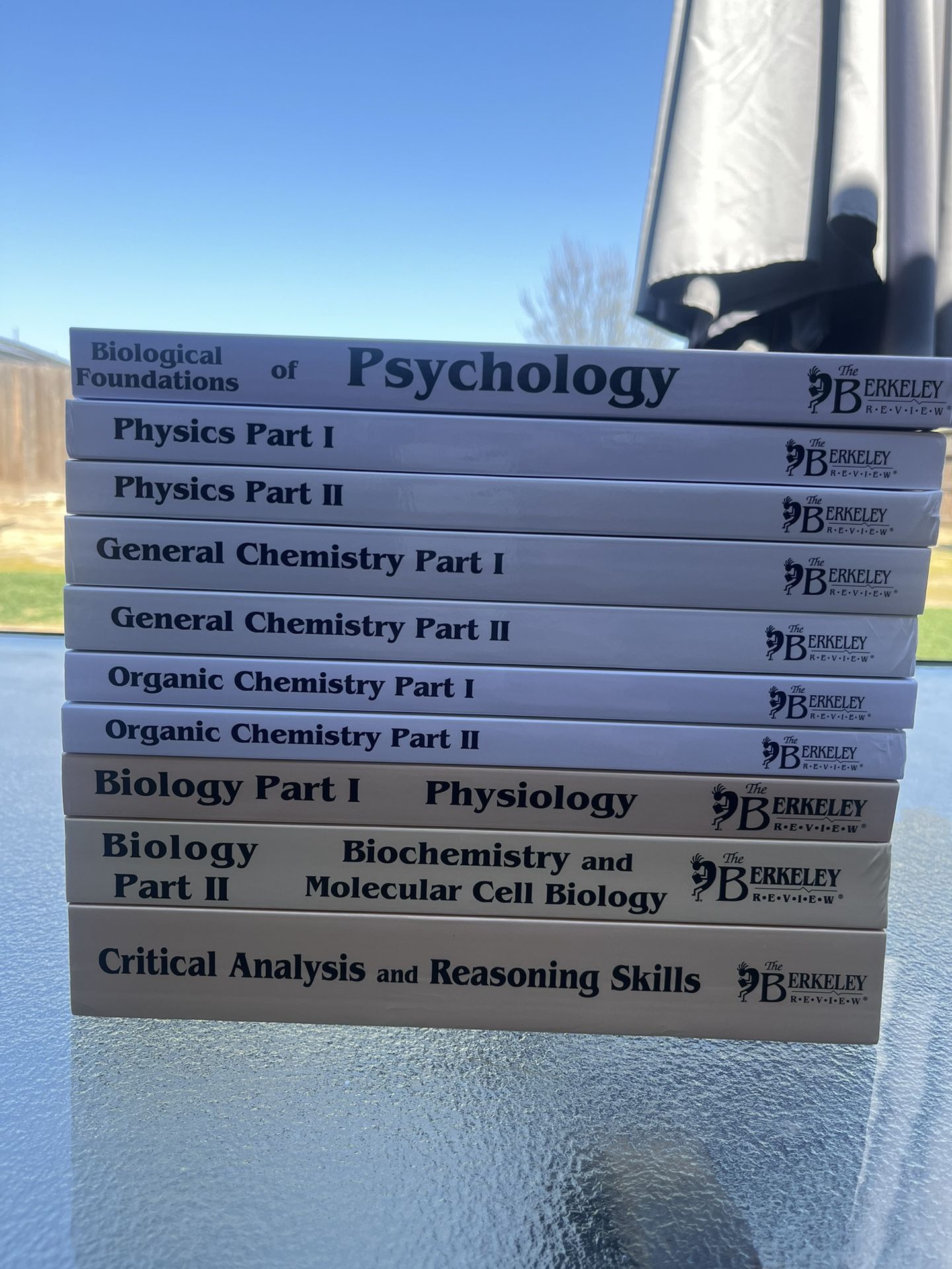 MCAT The Berkeley Review TBR Complete 10 Book Set