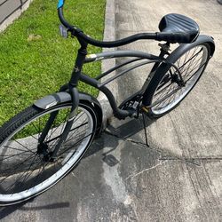 Beach cruiser bike