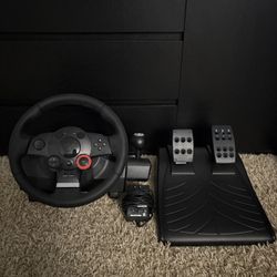 Logitech Steering Wheel w/ Pedal
