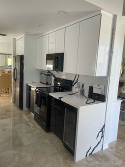 Kitchen cabinets