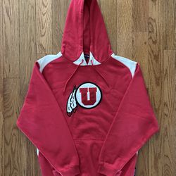 Utah Utes Sport-Tek Vintage Sewn Hoodie Size Small