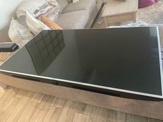 56 inch tv + soundbar+ Apple TV