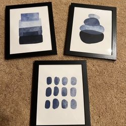 Set Of Six 8”x10” Frames Includes Canvas Prints
