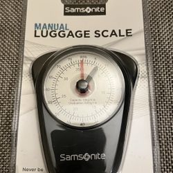 Samsonite Manual Luggage Scale  