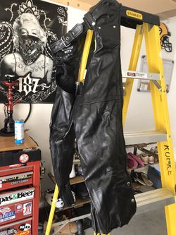 Leather chaps