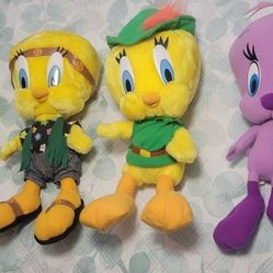 Tweety Bird Plush Collection
