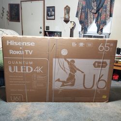 65" Hisense Qled Television 