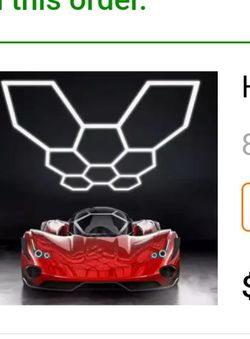 8-Hexagon Led Garage Light