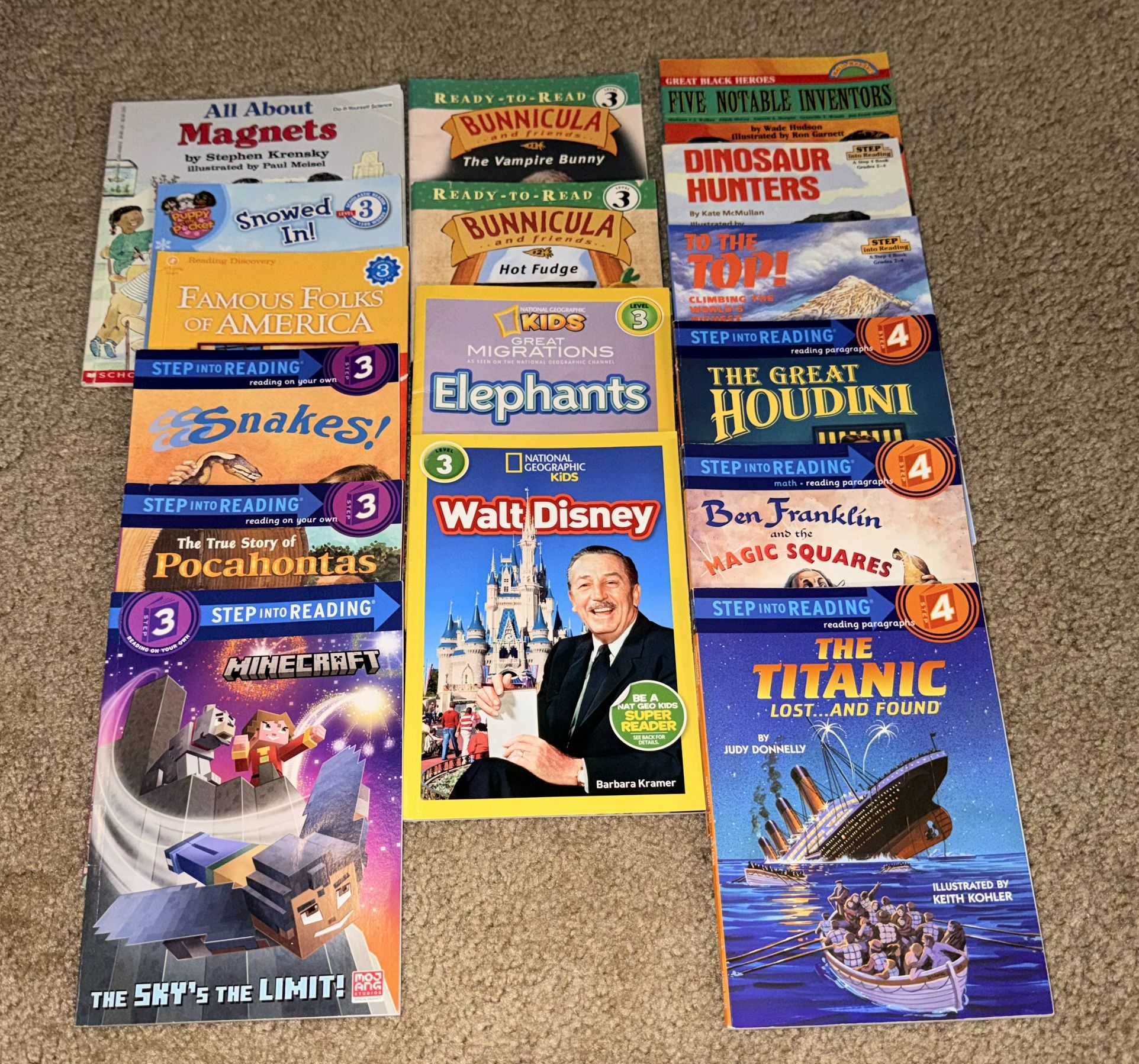 Kids Level 3&4 Reading Books