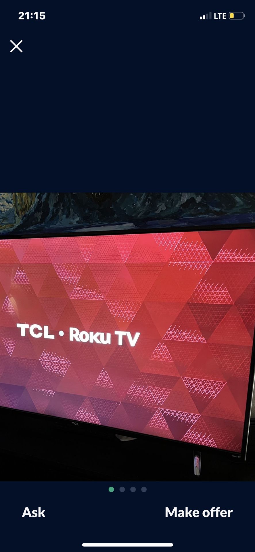 55” Roku TV 4K UHD