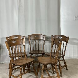 Sillas De Madera Solida