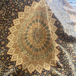 Persian 100% Silk Handmade Carpet 