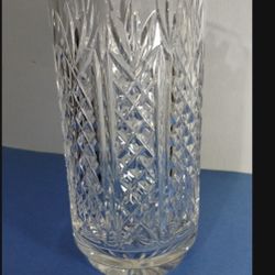 WATERFORD CRYSTAL VASE 8"×4" 