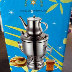 Electric Tea Kettle And Pot Samovar For Large Parties