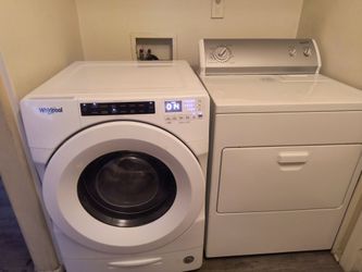 Washer and dryer