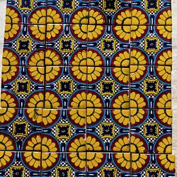 Mexican tile size 2x2 set of 20 pcs