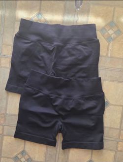 Workout Shorts for Women, High Waisted Butt Lifting Scrunch Sports Seamless Gym Shorts Set