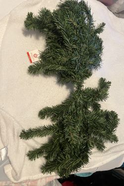 Artificial Winter Greens Swag